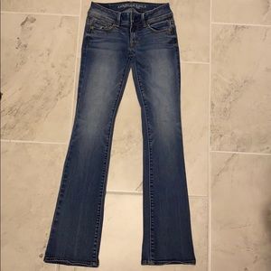 American Eagle Kick Boot Jeans.